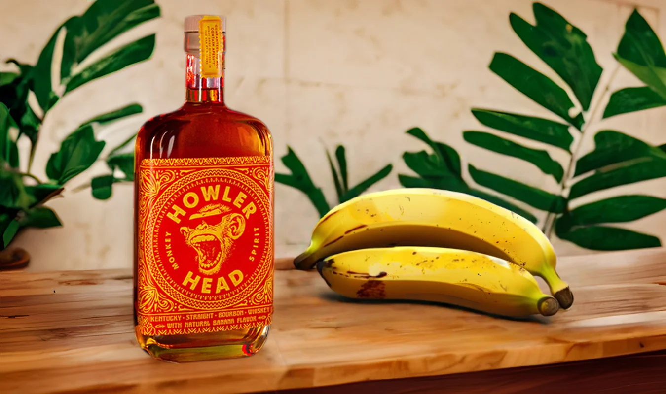 Howler Head Whiskey Banana Bourbon Monkey Spirit
