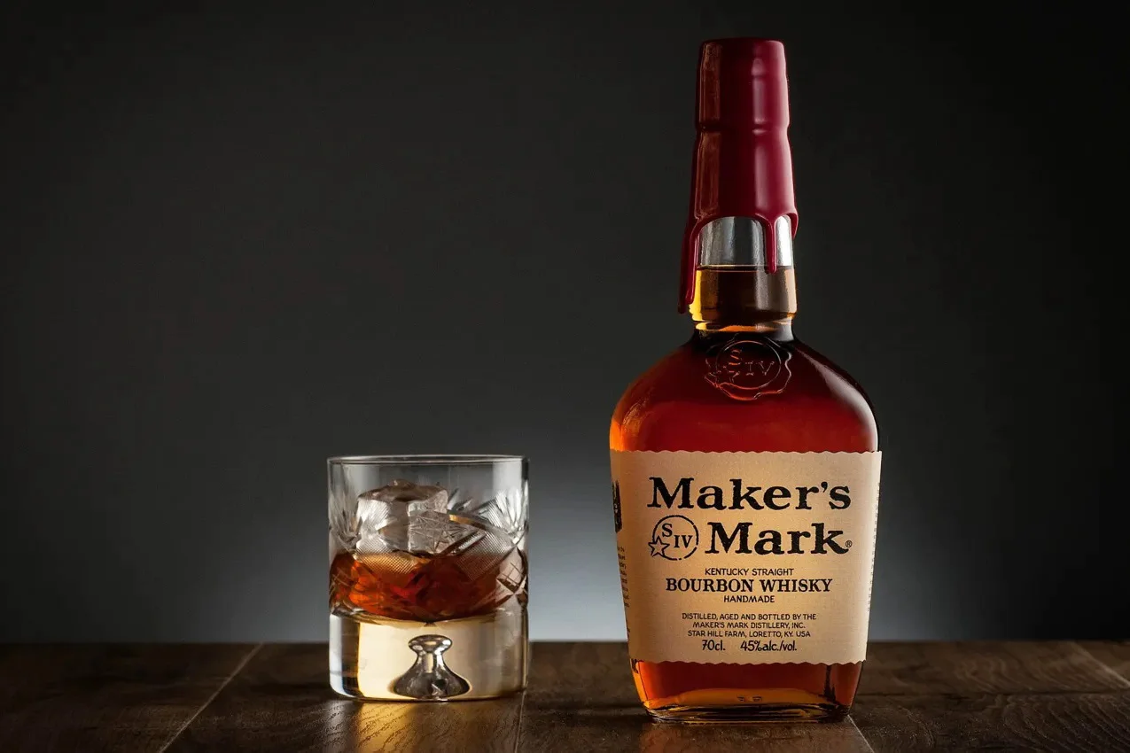 Maker's Mark bourbon whiskey