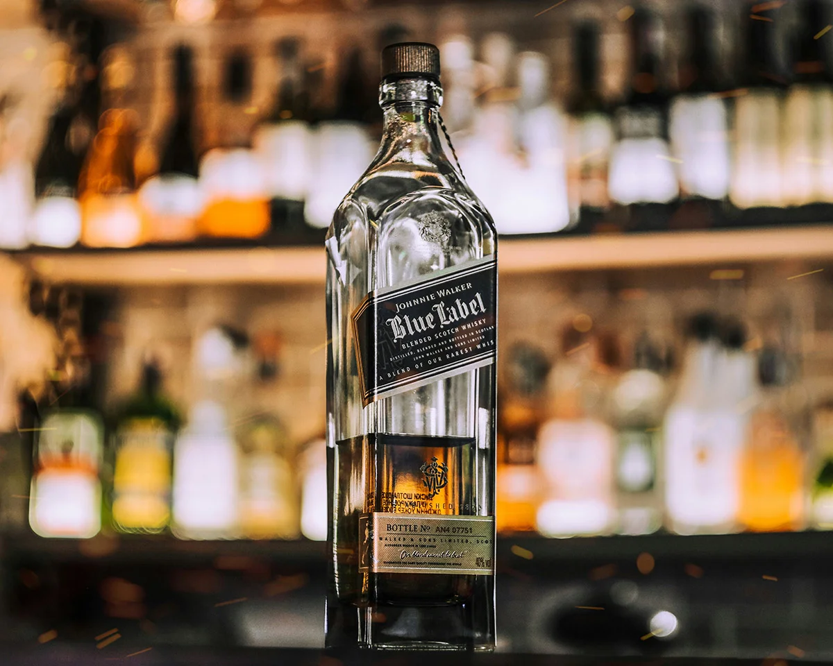 whisky johnnie walker blue label