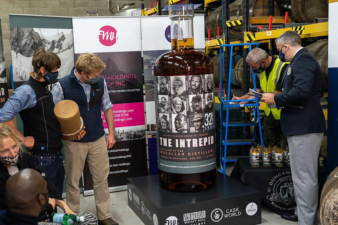 The Intrepid, o maior e um dos whiskies mais caros do mundo