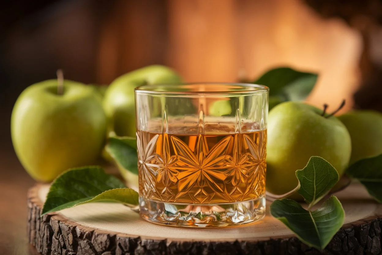 whisky de maca verde