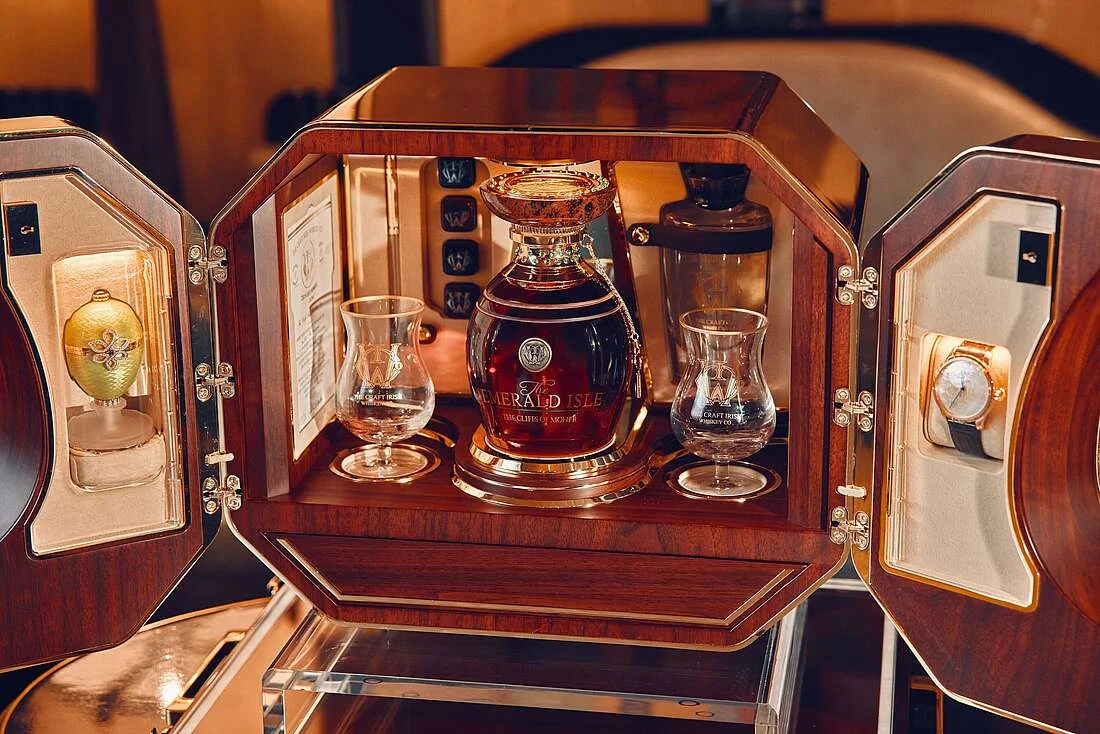 The Emerald Isle, o whisky mais caro do mundo