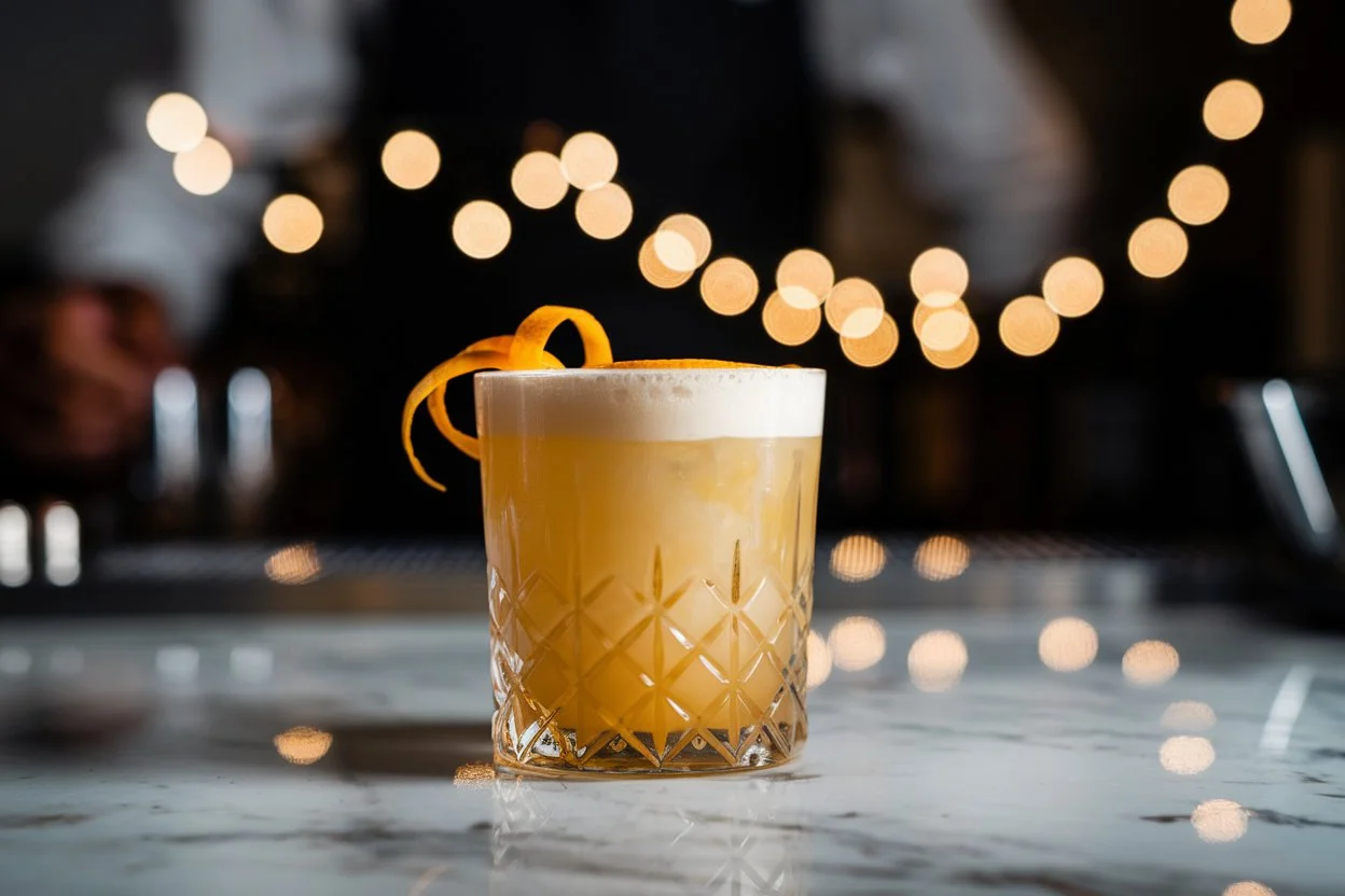 como fazer Whisky Sour